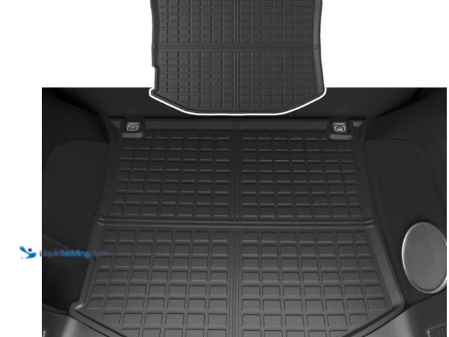Lot 49-1516401 - (2) Trunk Mat Compatible with 2011-2021 Jeep Grand Cherokee Cargo Liner TPE All Weather Cargo Mat Re...