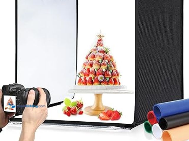 Lot 49-5488450 - PULUZ Light Box Photography, 24x24 inch Large Photo Studio Light Box, Professional Dimmable Photo Bo...