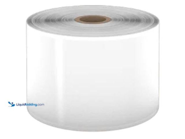 Lot 49-2006435 - DuraLabel 3 in. x 140 ft. White Premium Vinyl Roll, Model # T3-3001, Unused.   Ref#PA0727