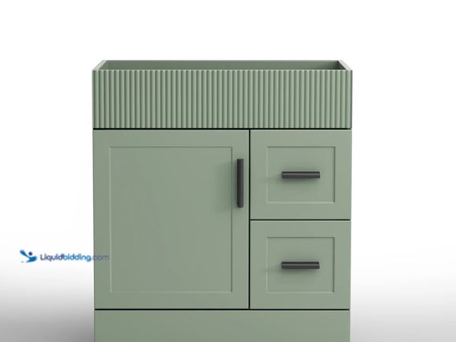 Lot 49-1567362 - ECLIFE 30" Freestanding Single Bathroom Vanity Base Only, Sink not Included, Build-it-yourself (Not ...