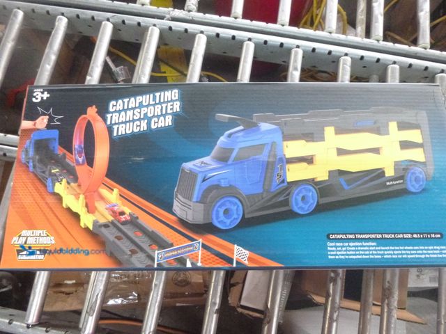 Lot 49-3466061 - Truck & Cars Toy Set for 3 4 5 6 7 8 Years Old Boy Kids Birthday Gift, 57 Inch Sliceable Deformating...