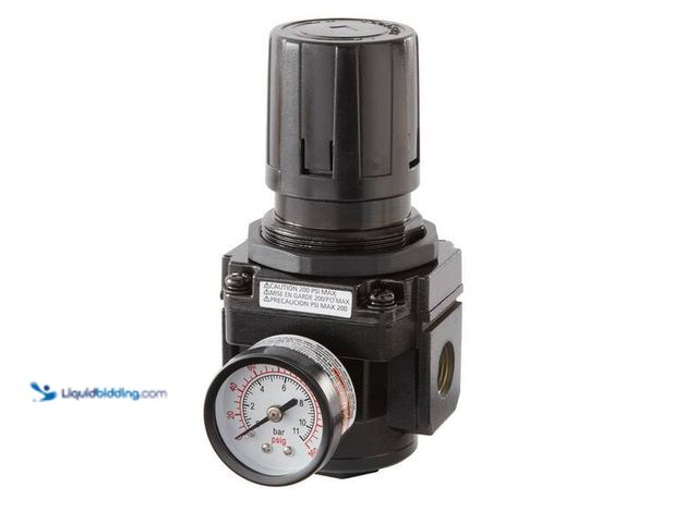 Lot 49-5452286 - Husky
38IN HIGH PERFORMANCE AIR REGULATOR SKU # 1003211355 Item is unused.