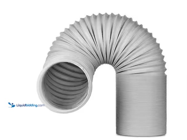 Lot 49-5573611 - TURBRO
5.9 in. x 6.5 ft. Non-Insulated Flexible Exhaust Hose for Portable Air Conditioner, Counter-...
