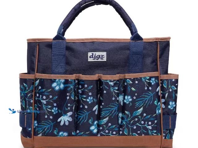Lot 49-1567570 - Digz Women's 1-Size Gardening Tool Tote with 17 Pockets, Padded, quick grab handles for a comfortabl...