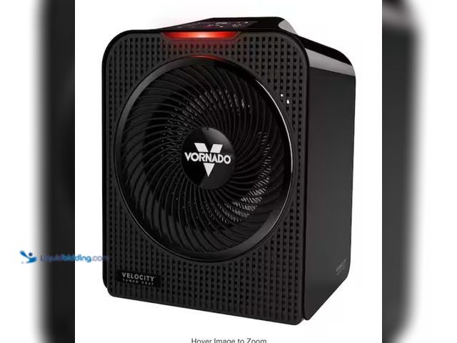 Lot 49-5487367 - Vornado Velocity 5 Whole Room Space Heater, Electric, 250 sq ft (tested works) Used