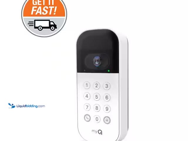 Lot 49-5561064 - Chamberlain
myQ Smart Wireless Garage Door Video Keypad, Used