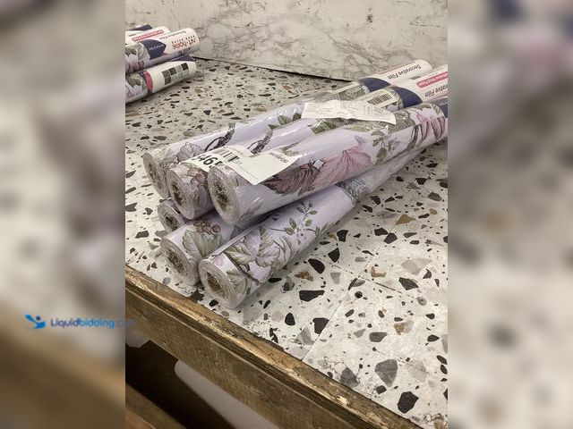 Lot 49-5450533 - ARTHOME Decorative Film Vinyl Paper Adhesive (Floral) Item is unused in a PK of 6.