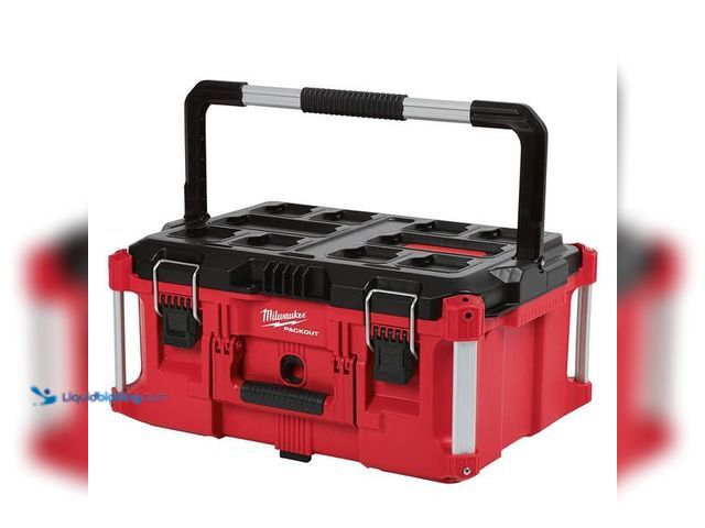 Lot 49-5454155 - Milwaukee
PACKOUT 22 in. Large Portable Tool Box Fits Modular Storage System 2pk Model # 48-22-8425...