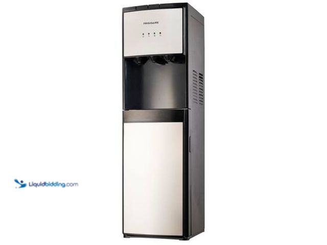 Lot 49-5544014 - Frigidaire 5 Gallon Bottom Loading Hot and Cold Water Dispenser in Stainless Steel. Model # EFWC505 ...