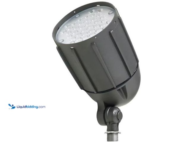 Lot 49-3564522 - Commercial Electric
30W Line Voltage Bronze Integrated Outdoor LED Bullet Flood Light and Adjustabl...