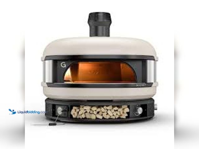 Lot 49-5488522 - GOZNEY Dome S1 Propane Outdoor Pizza Oven in Bone White. Model # GSPBNUS1623. Unused