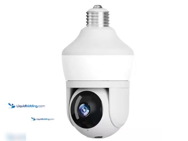 Lot 49-5581497 - SIGHT BULB Motion Detecting 360-Degree Indoor/Outdoor Wi-Fi Home Security Camera with Light, Model #...