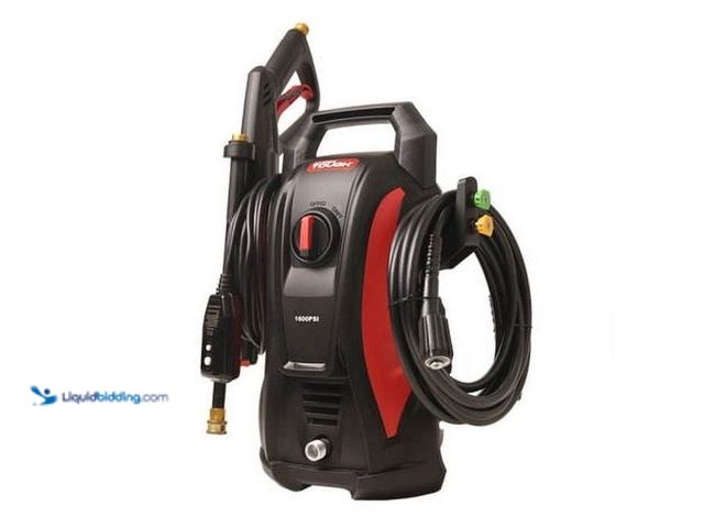 Lot 49-5543025 - Hyper Tough 1600 Psi at 1.2 GPM 120 V 60HZ 13A Electric Powered Cold Water Pressure Washer, Used wit...