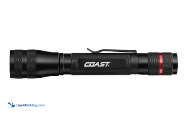 Lot 49-2022543 - Lot of (2) Coast G36 465 Lumens Alkaline Battery Dual Power LED Handheld Flashlight, Model # 30829, ...