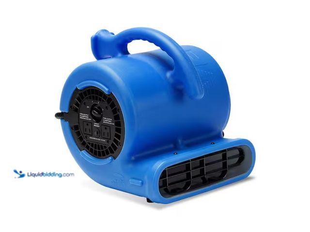 Lot 49-3613550 - B-Air 1/4 HP Air Mover Blower Fan for Water Damage Restoration Carpet Dryer Floor Home and Plumbing ...