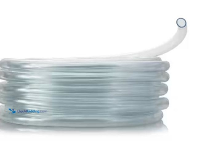 Lot 49-5555427 - Alpine Corporation 3/8 in. I.D. x 1/2 in. O.D. x 100 ft. Multi-Use Clear Flexible Vinyl Tubing for F...