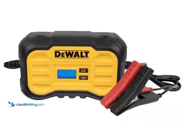 Lot 49-2005590 - DEWALT Professional 10 Amp Battery Charger, Battery Maintainer, Battery Trickle Charger, Model # DXA...