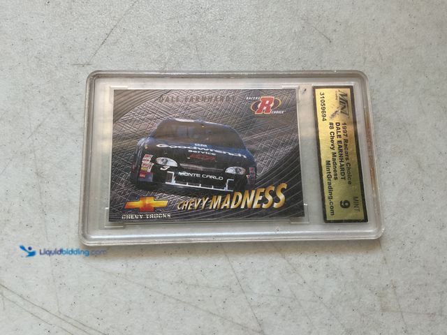 Lot 49-5451657 - Other WOW GRADED CARD! 1997 RACERS CHOICE DALE EARNHARDT #8 CHEVY MADNESS MINT GRADING 9 MINT