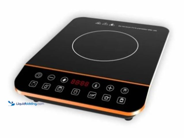 Lot 49-1512588 - Amor 2020 new polished induction cooker AI-M5 electrical gas stove with multi cooking function, Mode...