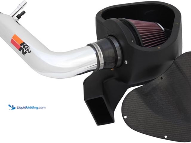 Lot 49-5549750 - K&N Cold Air Intake System: High-Flow Air Filter, Increase Performance & Acceleration: Compatible wi...