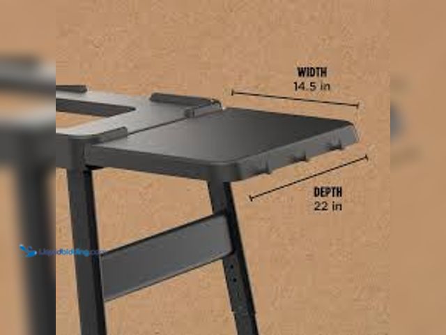 Lot 49-5459981 - NINJA Woodfire Attachable Side Shelf, Compatible with Woodfire Universal Stand, 3 Side Hooks, Weathe...