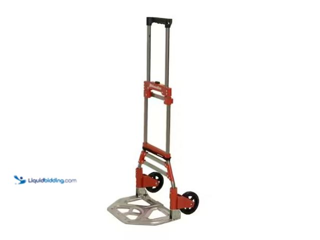 Lot 49-1624483 - Milwaukee 150 lbs. Convertible Fold-Up Steel Hand Truck with One 60 in. Bungee Cord Model # 73777, U...