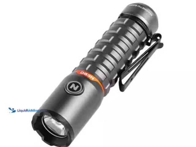 Lot 49-1574634 - NEBO Torchy 2000 Lumen Rechargeable Flashlight, Rechargeable Battery Eliminates Alkaline Batteries, ...