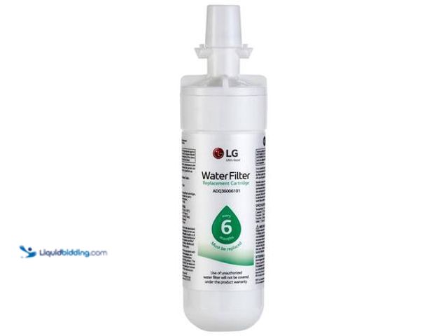 Lot 49-5546776 - GE Premium Refrigerator Water Filter for LG LT7000P - 6 Month / 200 Gallon Capacity (NSF42 and NSF53...