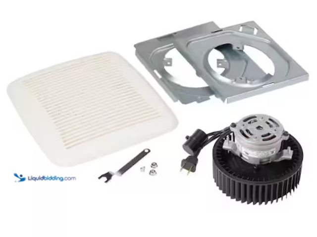 Lot 49-2025031 - Broan-NuTone QuicKit 60 CFM 3.0 Sones Bathroom Replacement Motor and Grille/Cover, Model # BKR60, MS...