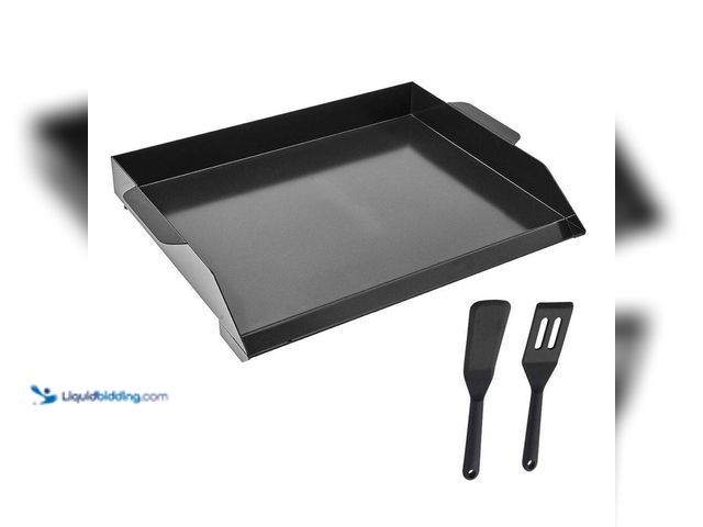 Lot 49-5413013 - SKYSHALO
Carbon Steel Griddle, 22x16 in. Universal Flat Top Rectangular Plate, Portable Family Cook...