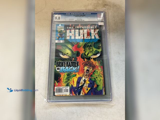 Lot 49-1814817 - COLLECTIBLE AMAZING GRADED COMIC BOOK!! INCREDIBLE HULK #460 CGC GRADED 9.8 #COINS1211