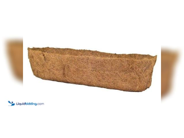 Lot 49-3563552 - QTY 12 - Pride Garden Products 36 in. AquaSav Coconut Liner for window/deck planters. Model # 10070....