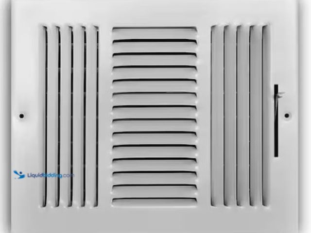 Lot 49-3631065 - Lot of (2) Everbilt 10 in. x 8 in. 3-Way Steel Wall/Ceiling Register in White, Model # E103M10X08, N...