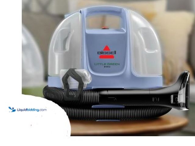 Lot 49-1558932 - BISSELL Little Green Mini Portable Carpet and Upholstery Deep Cleaner, Car/Auto Detailer, with Hydro...