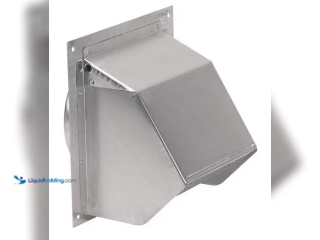 Lot 49-1577029 - Broan-NuTone 6 in. Round Duct Aluminum Wall Cap, Model # 641, Unused. \  Ref#ASRHD0130