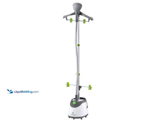 Lot 49-1625818 - Steamfast SF-567 Full-Size Upright Garment and Fabric Steamer with Clothes Hanger, 1500W, 45-Second ...