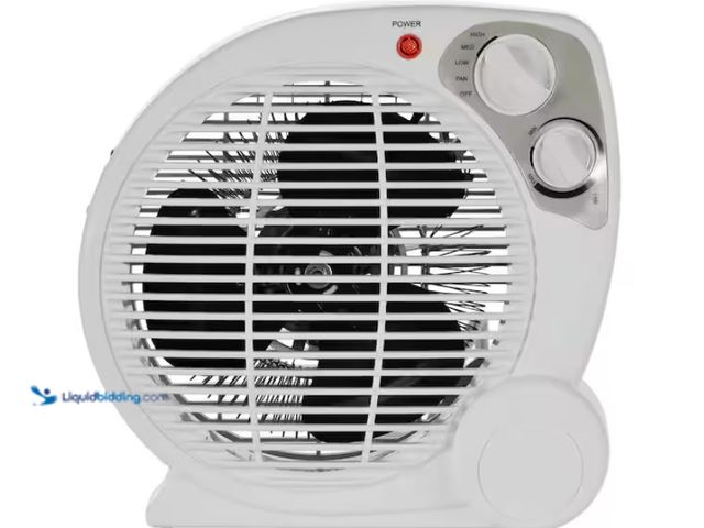 Lot 49-1570106 - Lot of (2) Pelonis 1500-Watt Electric Fan Forced Portable Heater, Model # HB-211T, Slightly used, Wo...