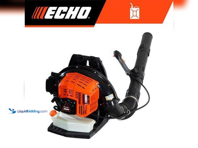 Lot 49-5549590 - ECHO 200 MPH 700 CFM 59.7 cc Gas Low Exhaust Emission Engine Backpack Leaf Blower with Tube-Mounted ...