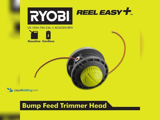 Lot 49-5449170 - RYOBI
REEL EASY+ Bump Feed String Head with Speed Winder (attachments included) Used