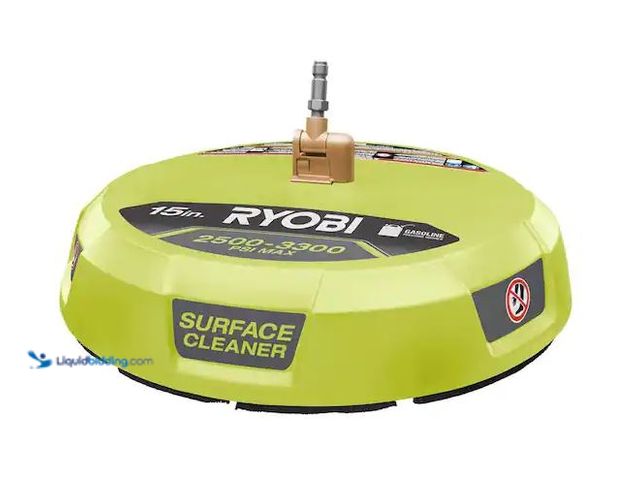 Lot 49-1568646 - RYOBI 15 in. 3300 PSI Surface Cleaner for Gas Pressure Washer Model # RY31SC01, Unused  Ref#SBS0114