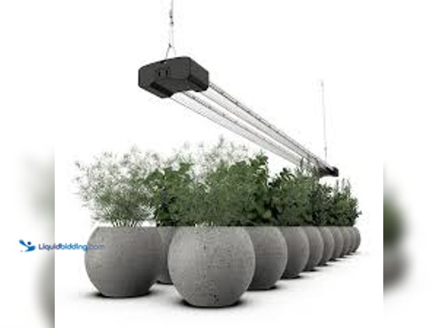 Lot 49-5485575 - DYMOND 4 ft. LED Grow Light Full Spectrum 5000K Daylight and 660 nm Red Linkable Indoor Plant Fixtur...