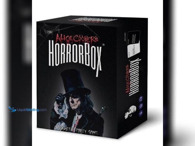 Lot 49-1573225 - Lot of (10) Alice Cooper's HorrorBox Horror Movie Party Game - Hilarious and Spooky Card Game for Pa...