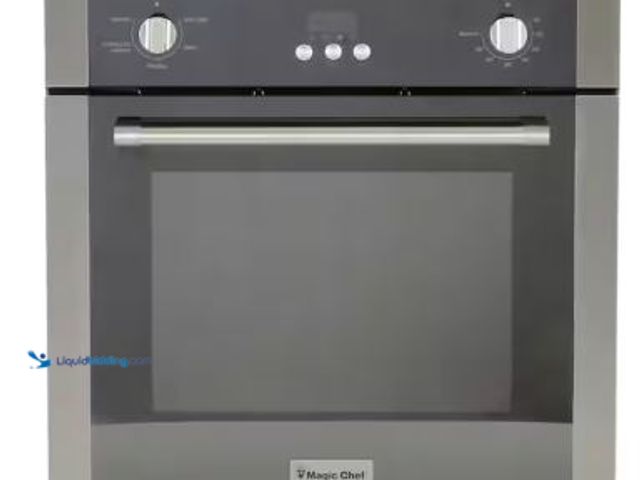 Lot 49-5441351 - Magic Chef 24 in. 2.2 cu. ft. Single Electric Wall Oven with Convection and Manual Clean. Model # MC...