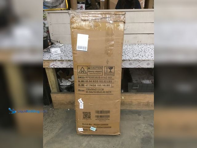 Lot 49-5410261 - PARTS AND REPAIR. Fufu and Gaga White Modern Tv Cabinet / Entertaiment Center. [Model: kf020538us-01...