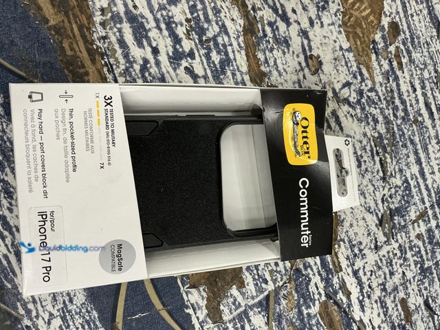 Lot 49-5558912 - OtterBox iPhone 17 Pro Commuter Series Case - Black: Wireless Charging Compatible MODEL:840434710126...