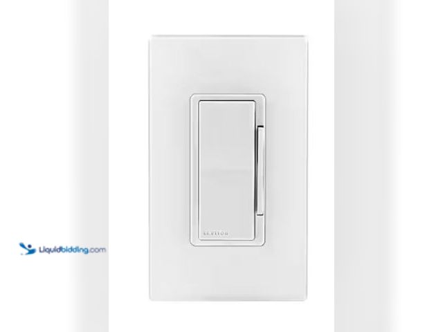 Lot 49-3615913 - Lot of (2) Leviton Decora Smart Dimmer Switch Companion for Multi-Location Dimming with Locator LED,...