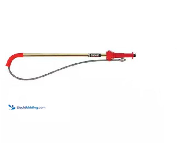 Lot 49-1577448 - RIDGID K-6P Hybrid Toilet Snake Auger, Cable Extends to 6 ft. with Integrated Bulb Head, Model # 566...