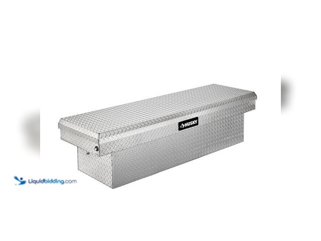 Lot 49-5543273 - Husky
Crossbed Truck Tool Box in Aluminum, 71.36 in. Full-Size, in Diamond Plate. Model # 102100-9-...