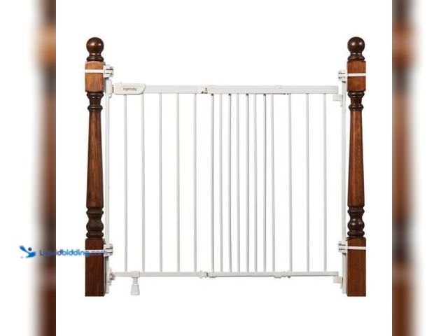 Lot 49-5548971 - INGENUITY Stairway Plus 46W Series Safety Pet and Baby Gate, 32 in. - 48 in. Wide, 32.5 in. Tall, Pr...