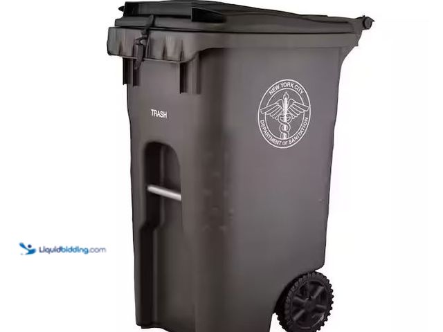 Lot 49-5573303 - Otto
Official NYC Trash Bin 45 Gallon with Lid, Unused